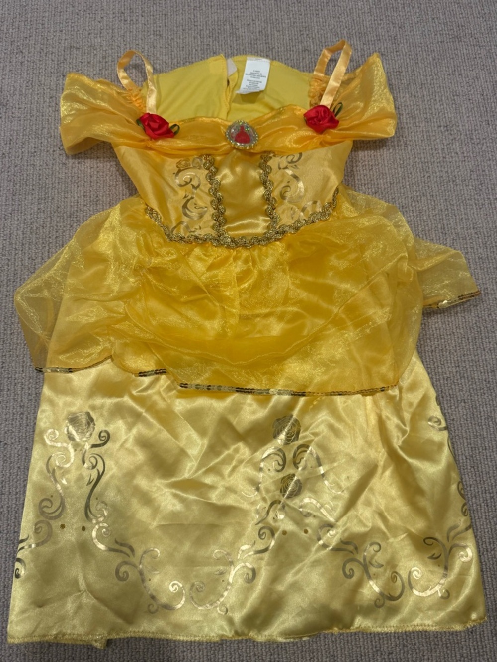 Girls' Disney Belle Princess Costume Dress